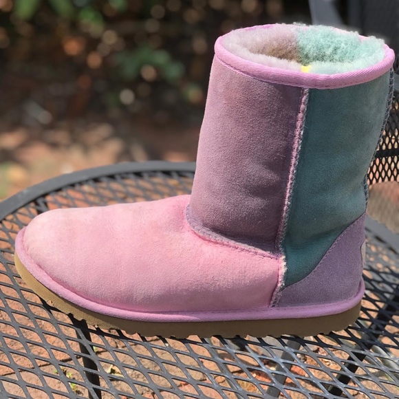 pastel colored uggs